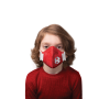 ماسک کودک FFP1 پسرانه فیلتردار بدون دریچه بازدمی 6 لایه