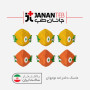ماسک فیلتردار کودک دخترانه بدون دریچه بازدمی 6 لایه