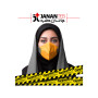 ماسک FFP1 بزرگسال فیلتردار بدون دریچه بازدمی 6 لایه